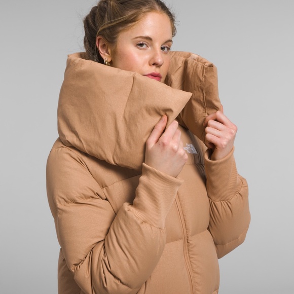 NWT THE NORTH FACE Glacier Basin Parka Almond Butter Women's Size M - Picture 3 of 12